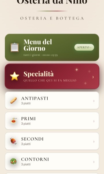 Anteprima dello stile Osteria